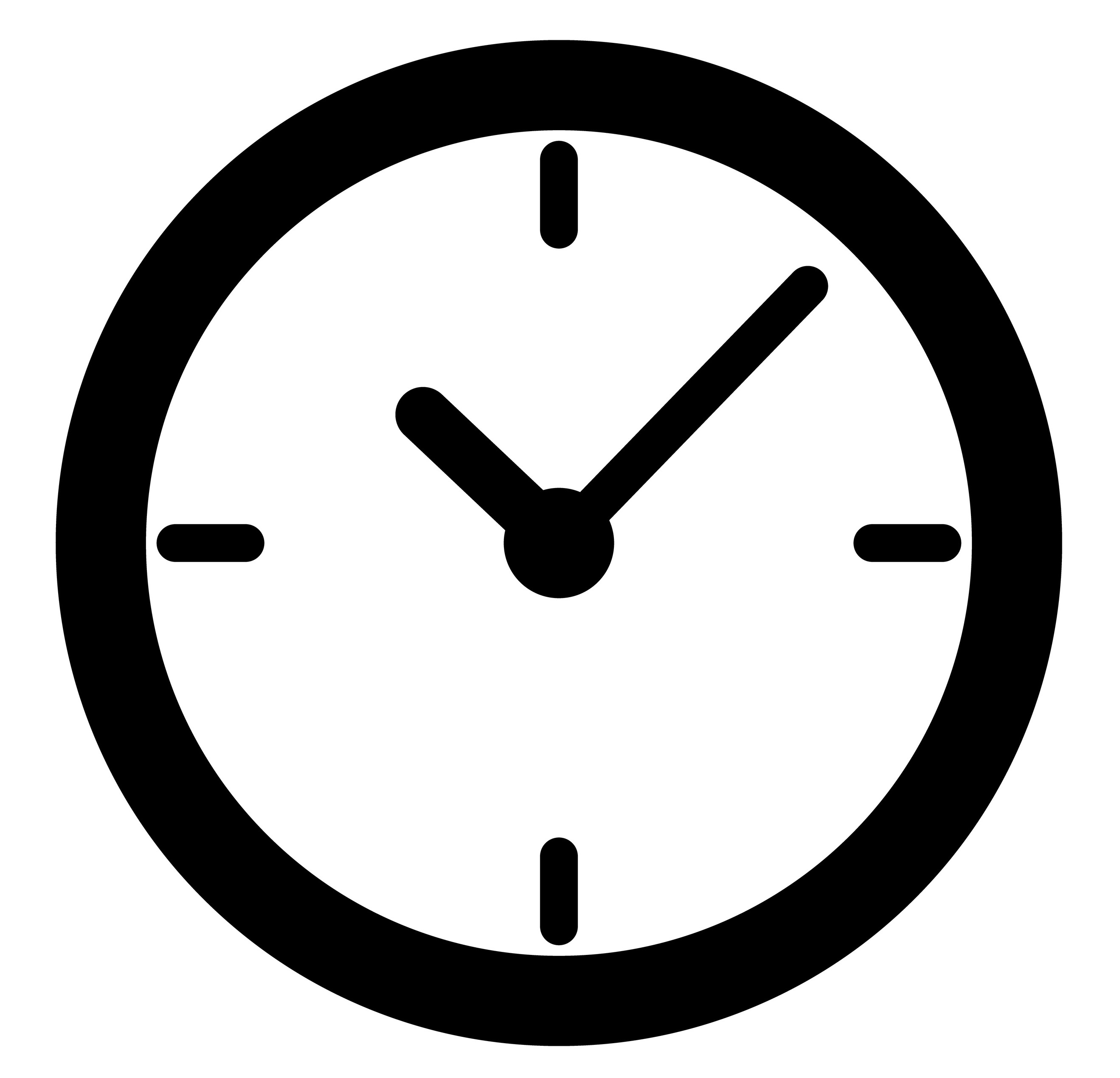 a clock icon 